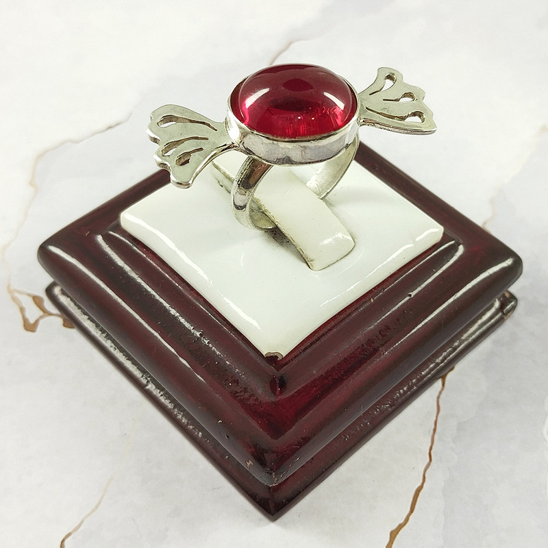 انگشتر نقره زنانه سلین کالا مدل یاقوت سرخ کد 55 انگشتر نقره زنانه سلین کالا مدل یاقوت سرخ کد 55