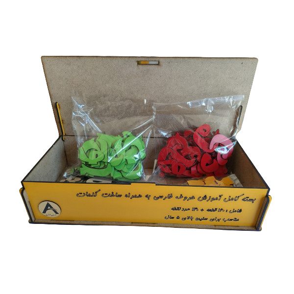 بازی آموزشی الفبای فارسی مدل حروف فارسی