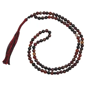 تسبیح مدل سنگ عقیق طبیعی 101 دانه کد T_462