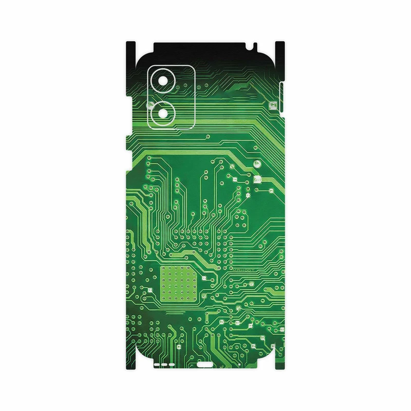 برچسب پوششی ماهوت مدل Green_Printed_Circuit_Board-FullSkin مناسب برای گوشی موبایل موتورولا Moto E13