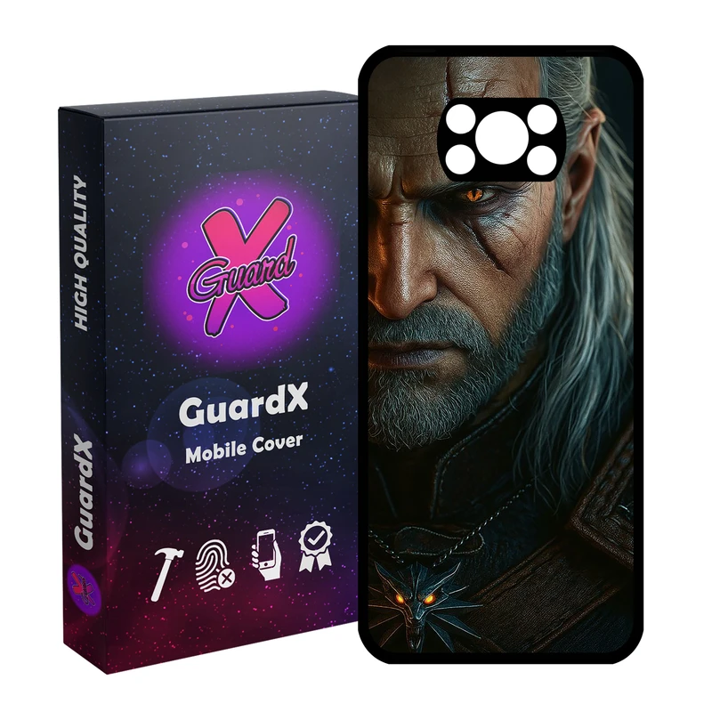 کاور گارد ایکس طرح Witcher مدل 10963 مناسب برای گوشی موبایل شیائومی Poco X3 NFC/Poco X3/Poco X3 Pro