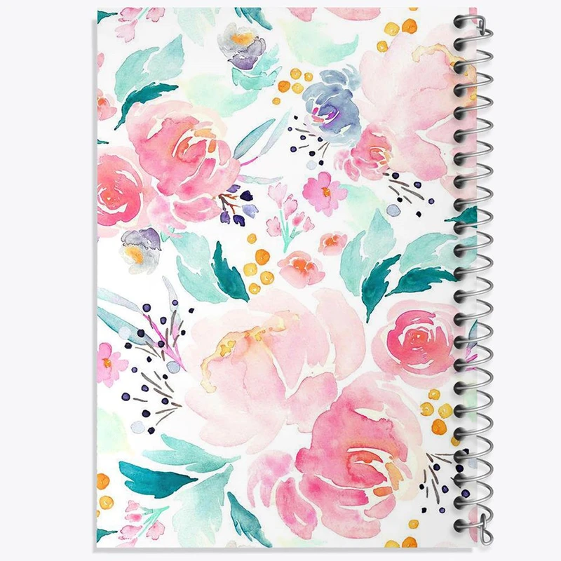 دفتر نت موسیقی 50 برگ خندالو مدل گل کد 2232