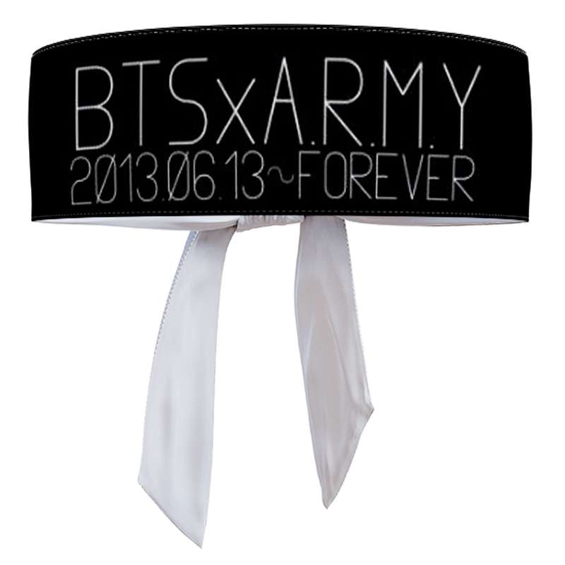 هدبند ورزشی آی تمر مدل بی تی اس آرمی کد 17