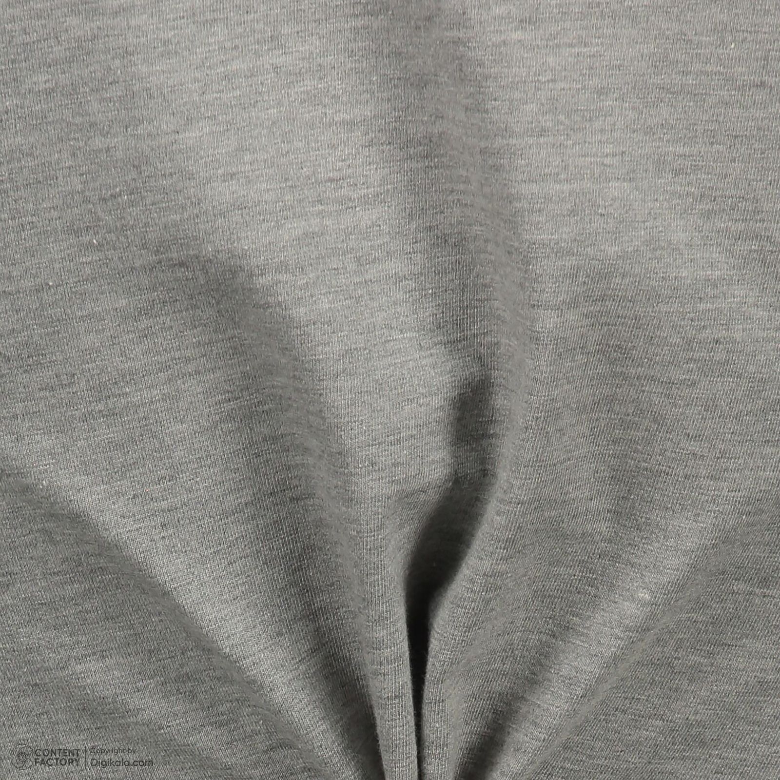 کراپ‌ تی‌شرت آستین بلند زنانه کانتکس مدل 207 -  - 6