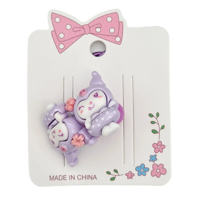 کش مو دخترانه مدل کرومی کد brgk 99 بسته 2 عددی