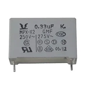 خازن پلی استر 330 نانوفاراد مدل MPX-X2 بسته 4 عددی