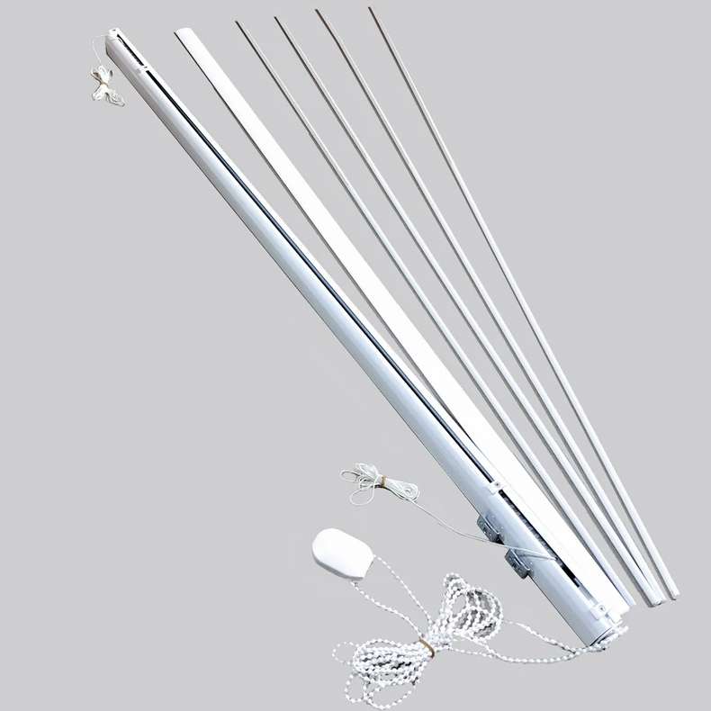 میله پرده مدل ریل رومن سایز 120 سانتی متر