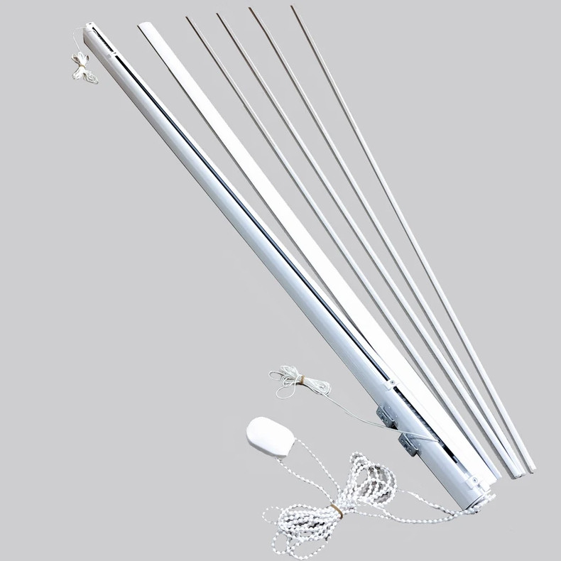 میله پرده مدل ریل رومن سایز 120 سانتی متر