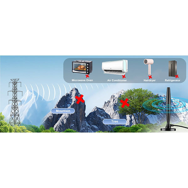 آنتن رومیزی دیجیتال مدل ZDK-Antenna-FY