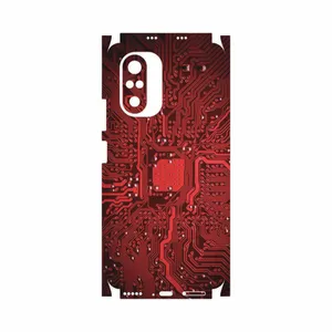 MAHOOT Red-Printed-Circuit-Board-FullSkin Cover Sticker for Xiaomi Mi 11i
