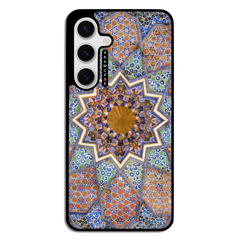 کاور آکام مدل AMC-WSGS24-MOSAIC-12 مناسب برای گوشی موبایل سامسونگ Galaxy S24