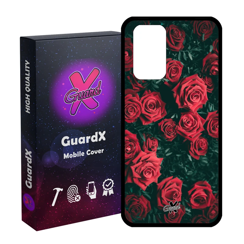 کاور گارد ایکس طرح Flower مدل Glass10208 مناسب برای گوشی موبایل شیائومی Redmi Note 10 Pro / Note 10 Pro Max
