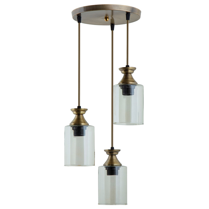 چراغ آویز چشمه نور کد A1281/3H-A