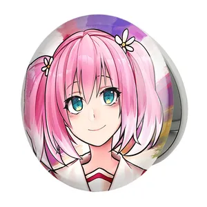 آینه جیبی خندالو طرح نانا انیمه نانای بی استعداد مدل تاشو کد 23778 