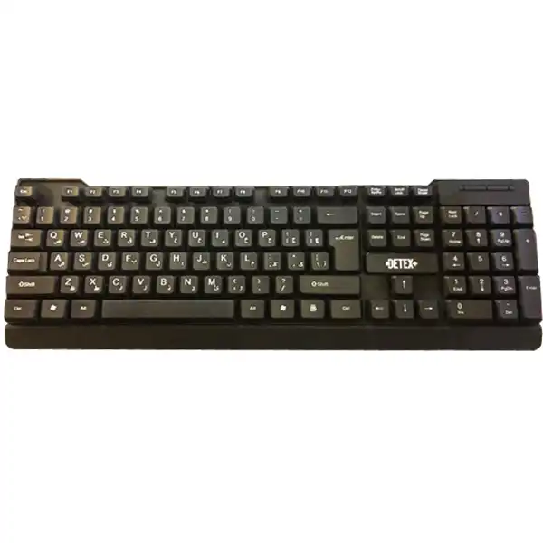 کیبورد دیتکس پلاس مدل D-110 با حروف فارسی