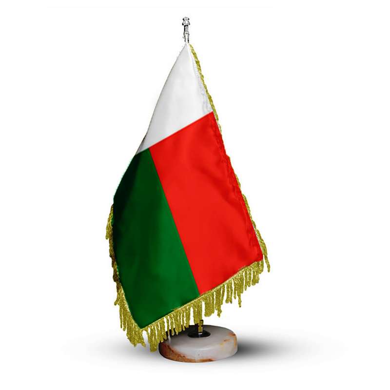 پرچم رومیزی مدل ماداگاسکار