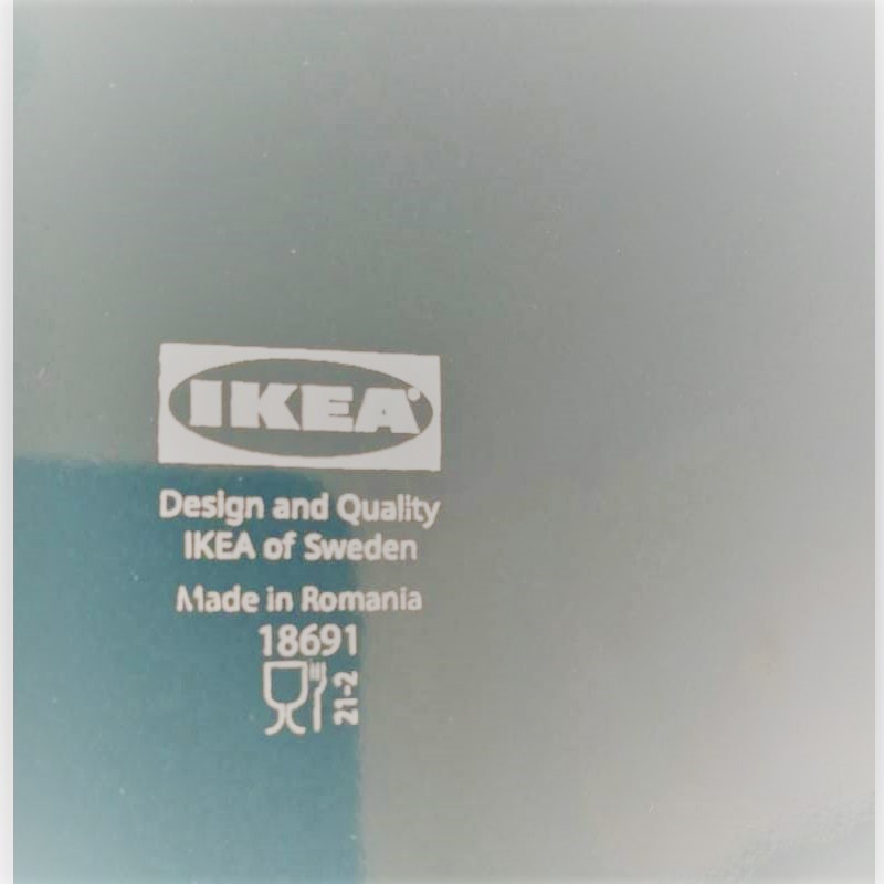 سرویس غذاخوری ایکیا 3 پارچه مدل FARGKLAR کد 22610