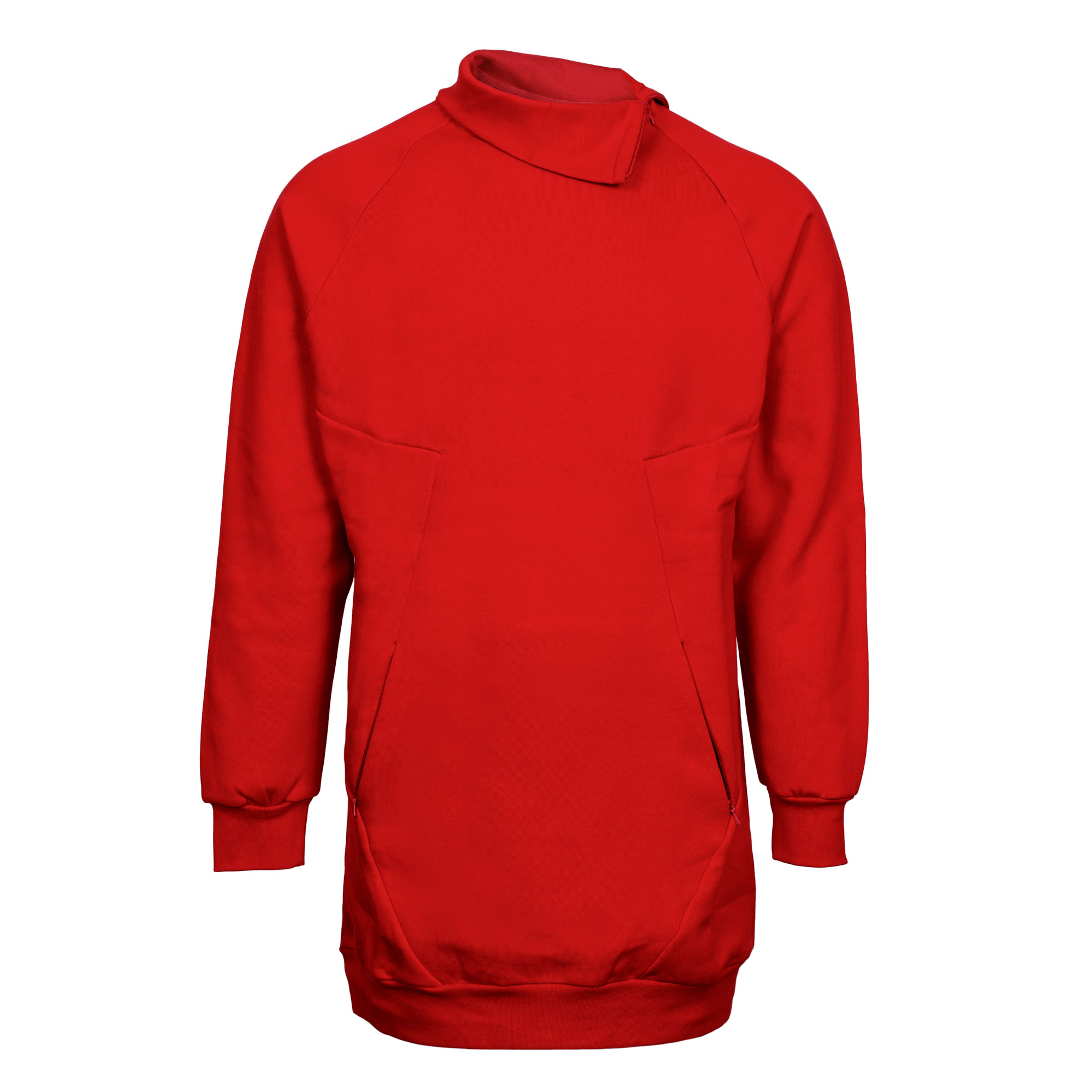 سویشرت ورزشی مردانه مدل SSM-012 رنگ قرمز