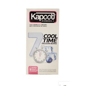 نقد و بررسی کاندوم تاخیری یک ساعته کاپوت مدل Cool Time بسته 12 عددی توسط خریداران