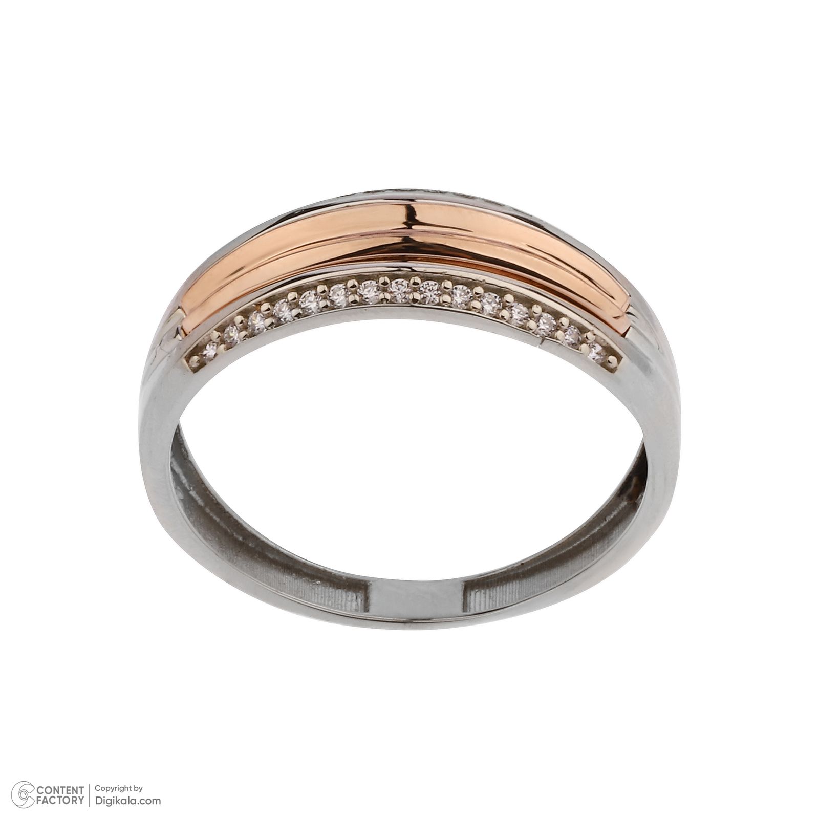 ست حلقه طلا 18 عیار زنانه و مردانه مایا ماهک مدل MR1358 -  - 8