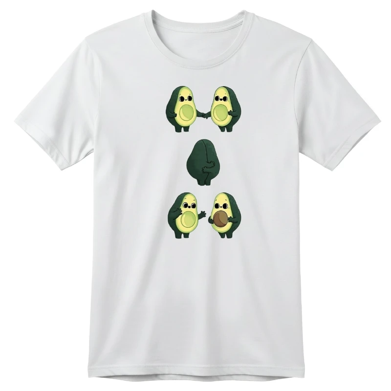 تی‌شرت آستین کوتاه بچگانه مدل آووکادو کد p1 