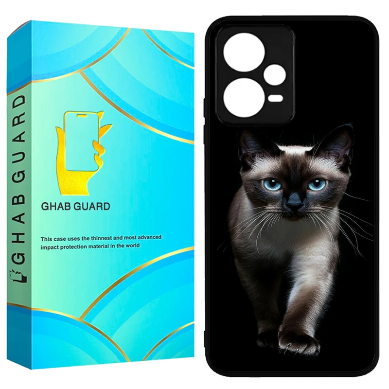 کاور قاب گارد طرح گربه مدل GCHPX5P مناسب برای گوشی موبایل شیائومی Poco X5 Pro 5G
