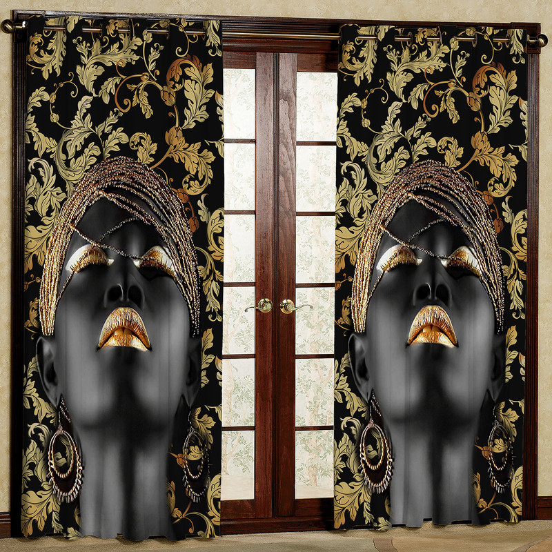 پرده مدل چهره هازان پانچی کد 1912 سایز 140x200 سانتی متر