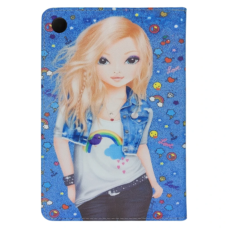 کیف کلاسوری مدل دختر رمانتیک کد TB310 مناسب برای تبلت سامسونگ Galaxy Tab A8 10.5 / X200 / X205