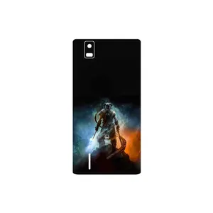 MAHOOT Skyrim Game Series Cover Sticker for Huawei Ascend P2