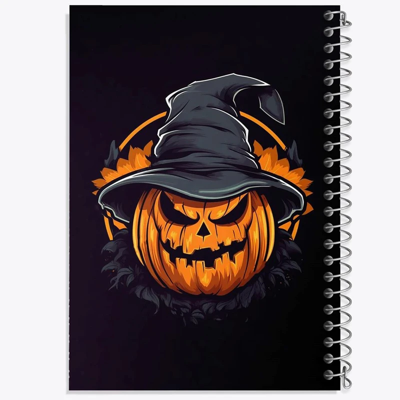 دفتر لیست خرید 50 برگ خندالو طرح هالووین کد 29515