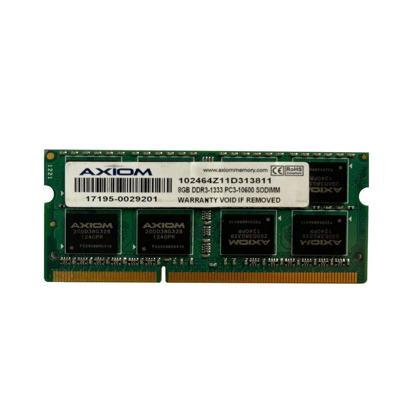 رم لپ تاپ DDR3 دو کاناله 1333 مگاهرتز CL9 اکسیوم مدل 10600 ظرفیت 8 گیگابایت