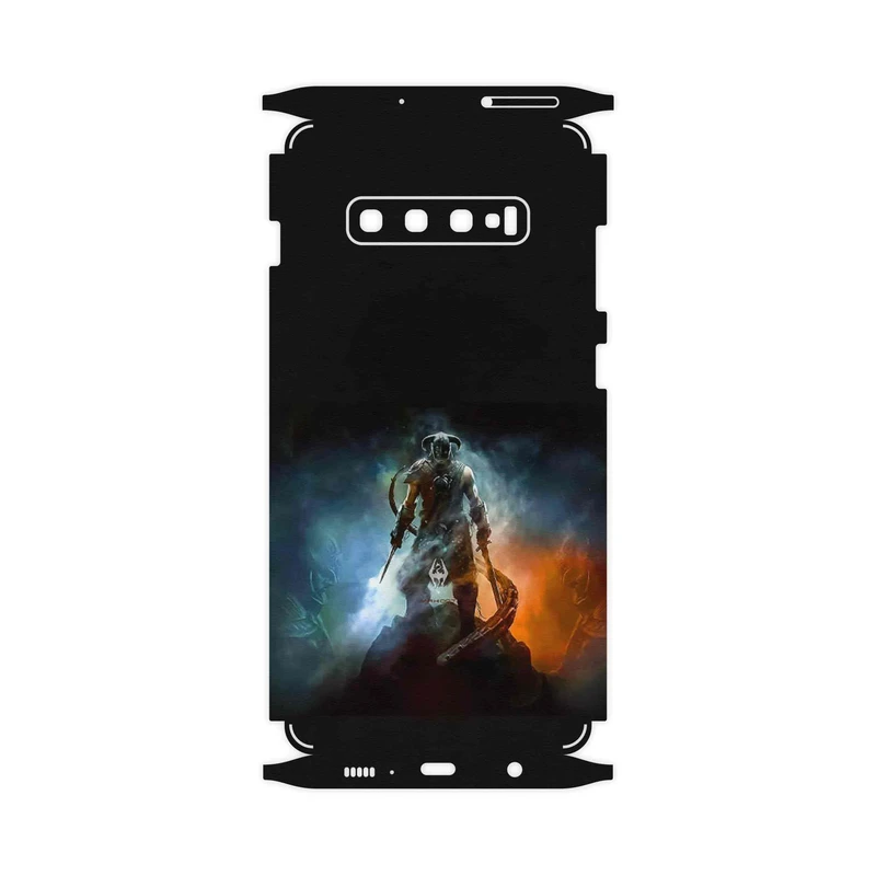 برچسب پوششی ماهوت مدل Skyrim Game Series-FullSkin مناسب برای گوشی موبایل سامسونگ Galaxy S10 Plus