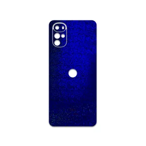 MAHOOT Blue-Holographic Cover Sticker for Motorola Moto G22