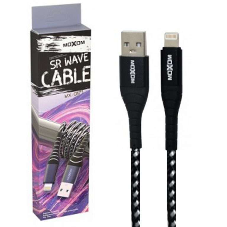 کابل تبدیل USB به microusb موکسوم مدل MX-CB71 طول 1 متر