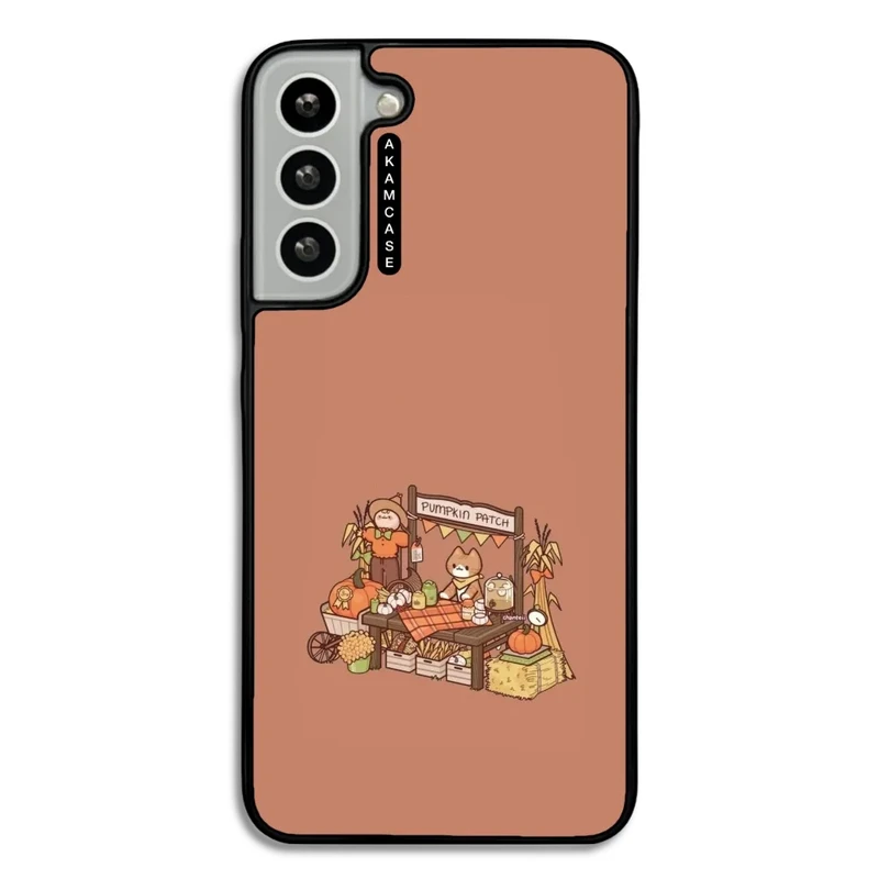 کاور آکام مدل AMC-WSGS22P-PUMPKIN-3 مناسب برای گوشی موبایل سامسونگ Galaxy S22 Plus 