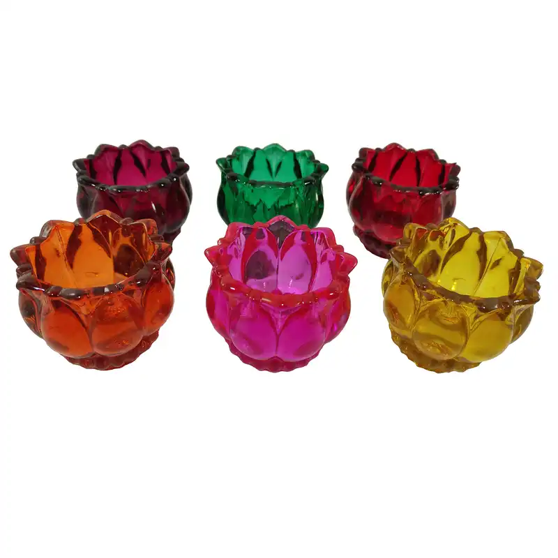 جاشمعی مدل لاله هلندی بسته 2 عددی