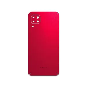 MAHOOT Matte-Warm-Red Cover Sticker for Samsung Galaxy M01