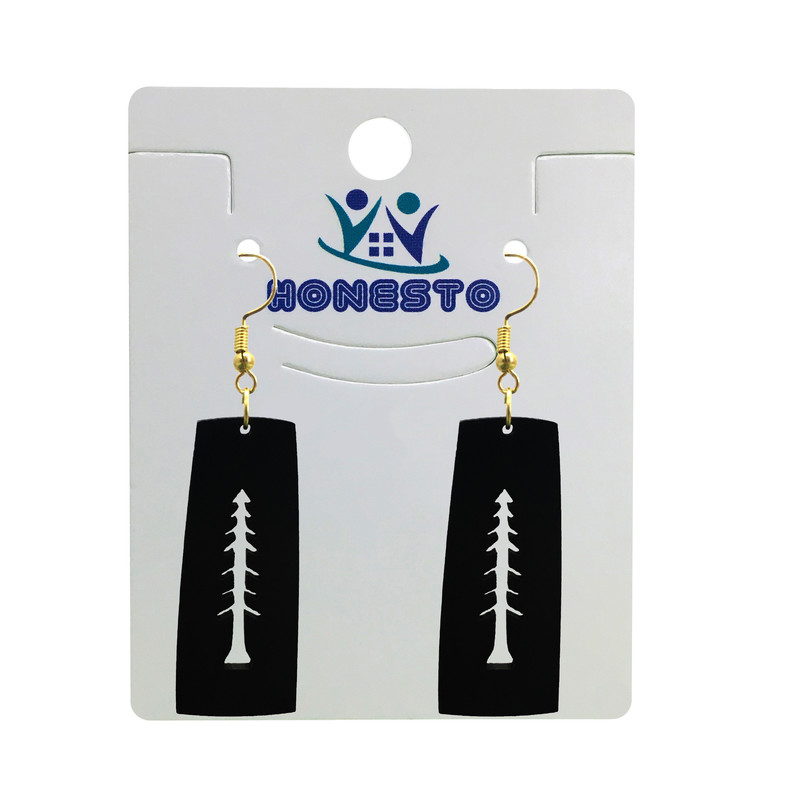 گوشواره زنانه هانستو مدل E2-008 مجموعه دو عددی