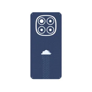 MAHOOT Minimal Data Cloud Cover Sticker for Xiaomi Redmi Note 14 Pro 5G