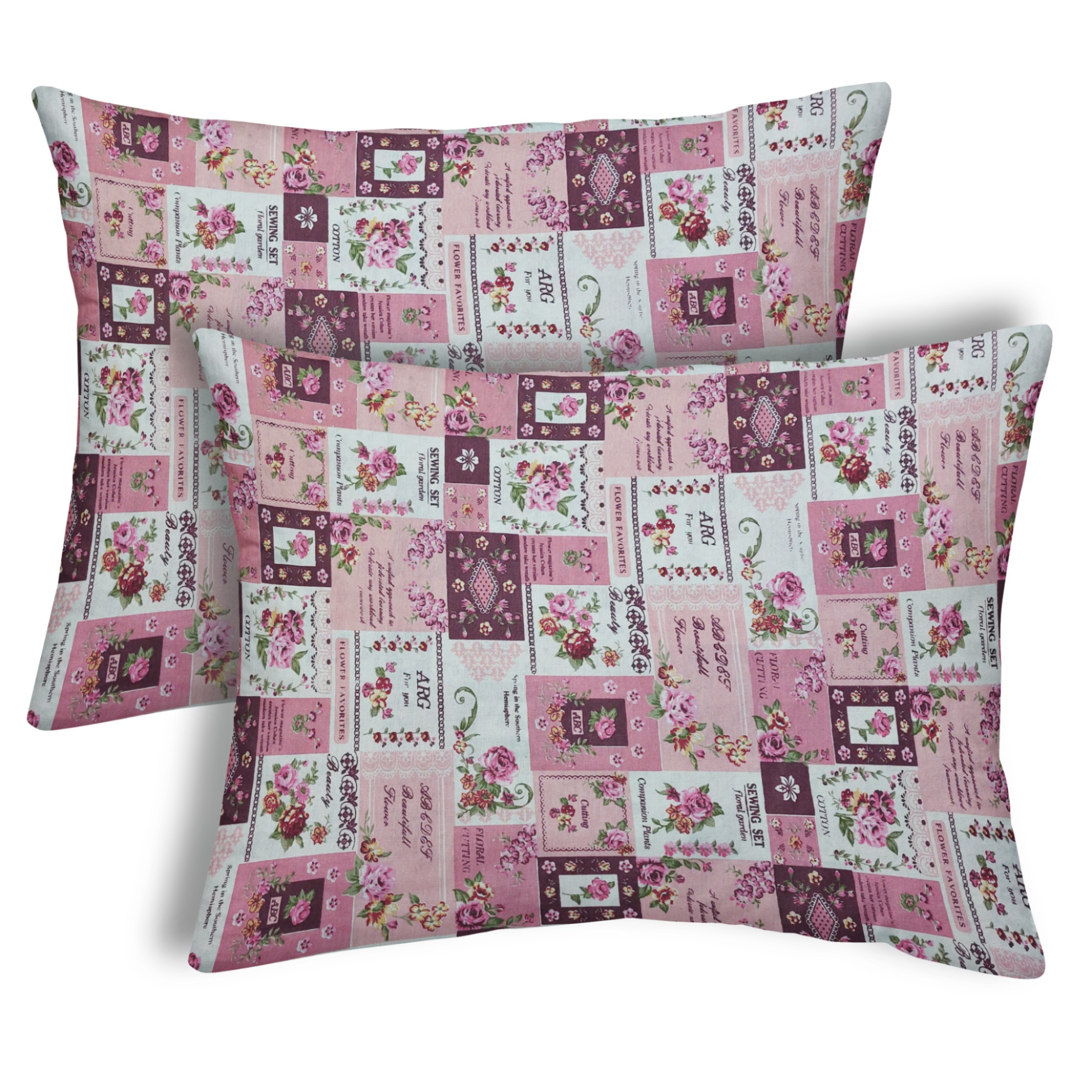 رو بالشی مدل انگلیش بسته 2 عددی