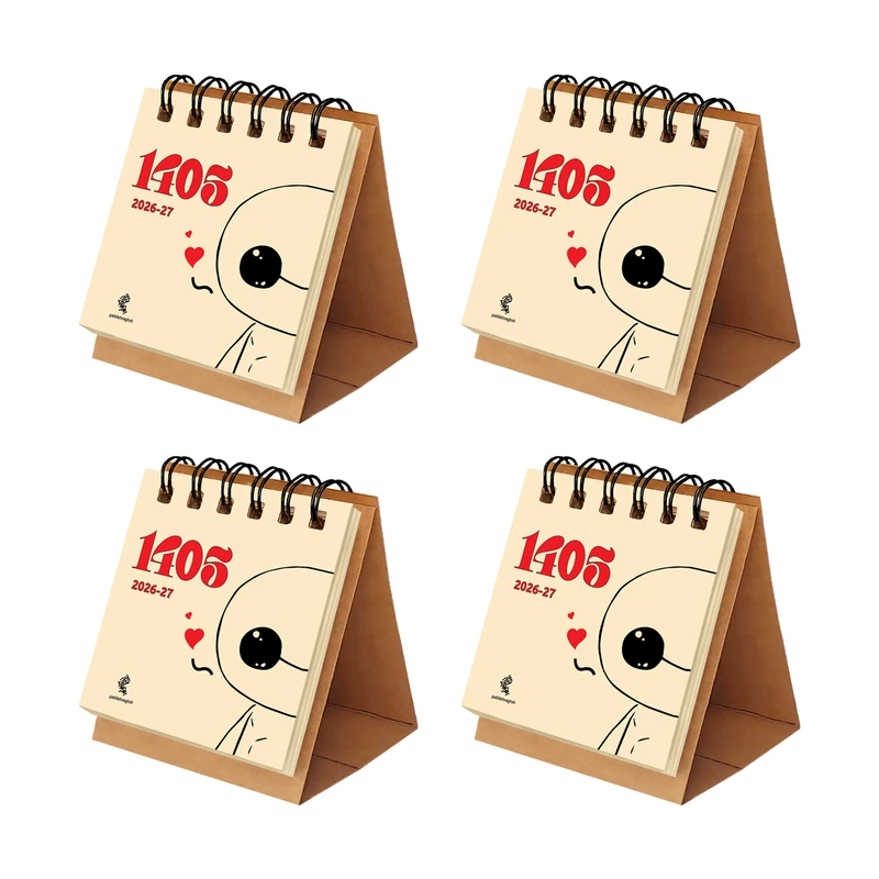 تقویم رومیزی سال 1405 پدیده نقش مدل تاینی فانتزی کد 429 بسته 4 عددی