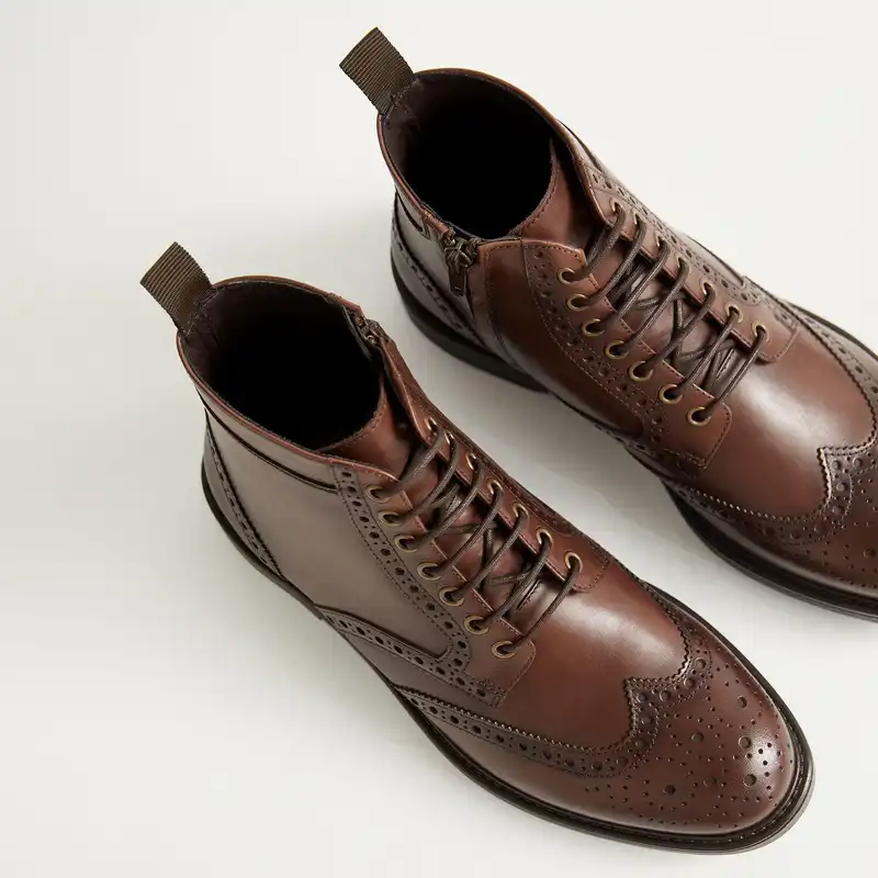 نیم بوت مردانه مانگو مدل 750