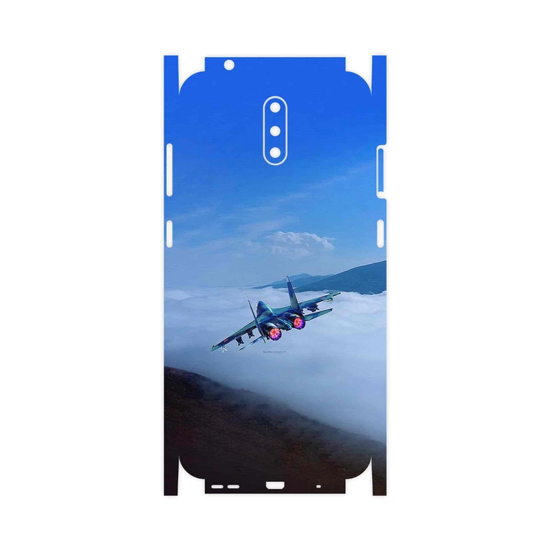برچسب پوششی ماهوت مدل Fighter plane Su27-FullSkin مناسب برای گوشی موبایل نوکیا 2.3