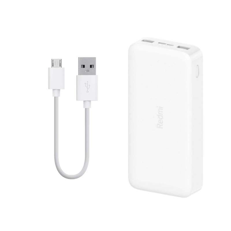 شارژر همراه مدل Redmi PB200LZM ظرفیت 20000 میلی آمپر ساعت به همراه کابل تبدیل