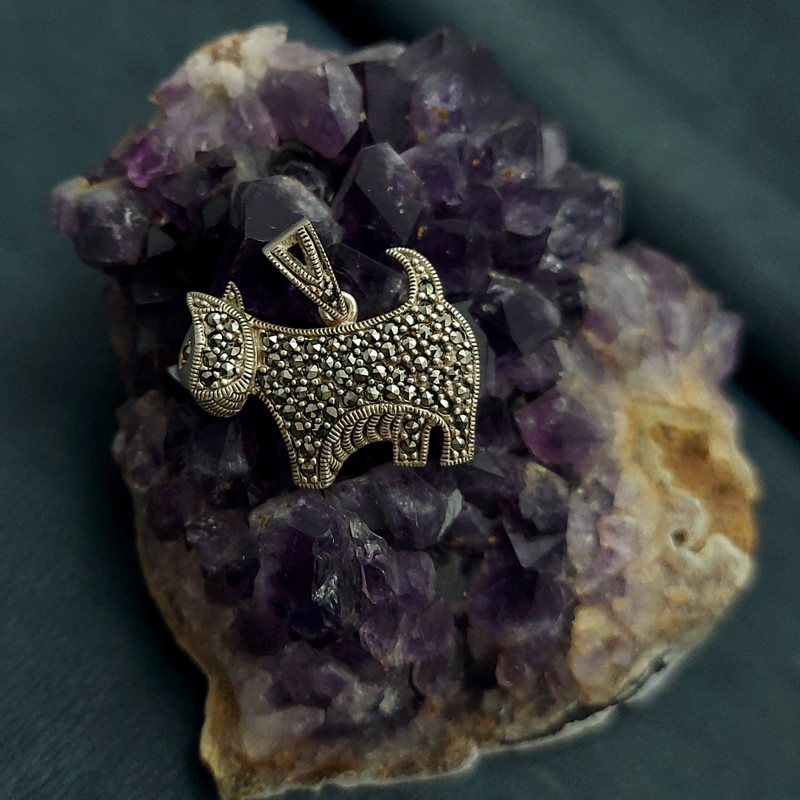 آویز گردنبند نقره زنانه مدل قوچ کد VM8694 آویز گردنبند نقره زنانه مدل قوچ کد VM8694