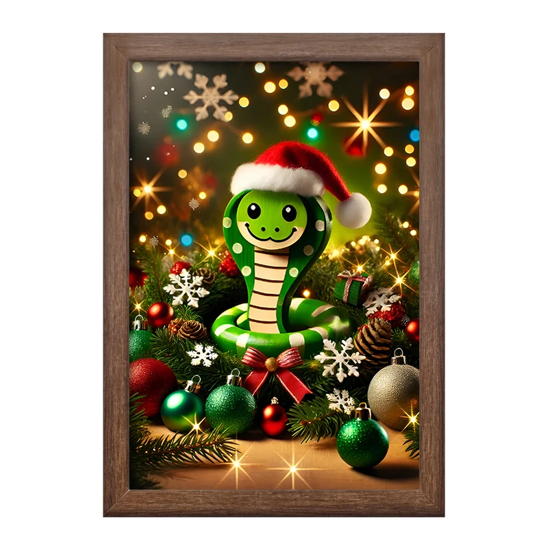 تابلو خندالو طرح سال مار 2025 میلادی کد F8056