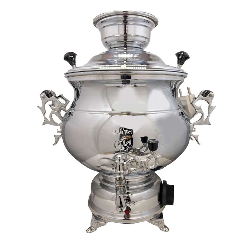 سماور برقی ایران کالا مدل گلابی ظرفیت 10 لیتر