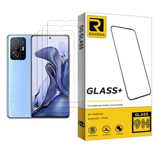 Randika Glass MIX003 Screen Protector For Xiaomi 11T Pack Of 3