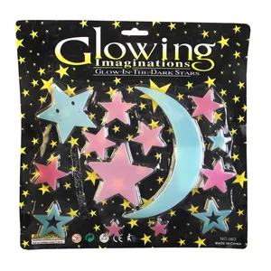 استیکر دیواری کودک مدل ماه و ستاره 2