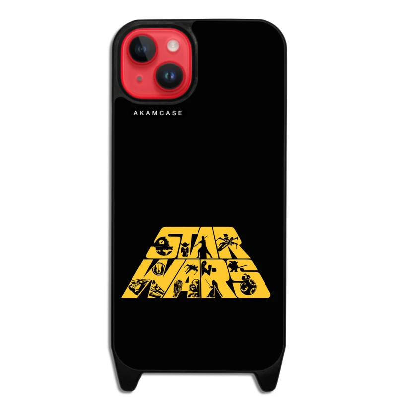 کاور آکام مدل AMCWLA14PLUS-STAR WARS4 مناسب برای گوشی موبایل اپل iPhone 14 Plus